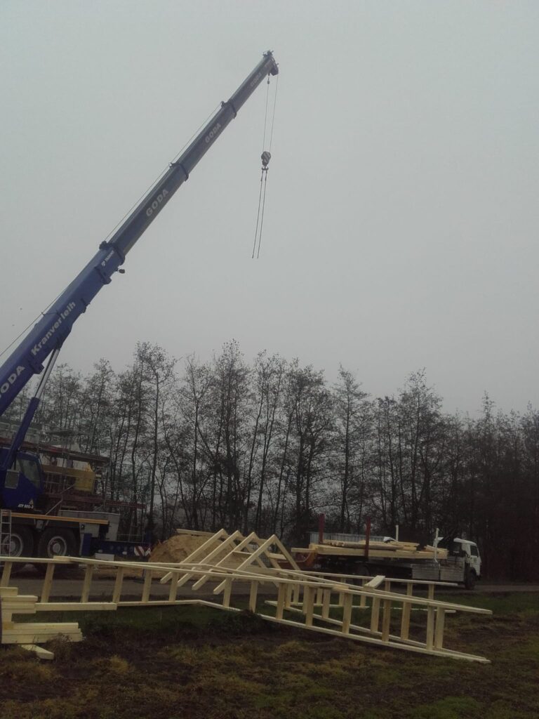 Holzbalkenarbeiten